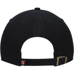 New Jersey Devils '47 Primary Logo Clean Up Adjustable Hat - Black | US 4236816