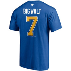Keith Tkachuk St. Louis Blues Fanatics Authentic Stack Retired Player Nickname & Number T-Shirt - Blue | US 4240319
