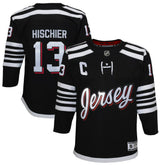 Nico Hischier New Jersey Devils Youth 2021/22 Alternate Premier Player Jersey - Black | US 4245540