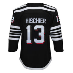 Nico Hischier New Jersey Devils Youth 2021/22 Alternate Premier Player Jersey - Black | US 4245540