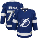 Victor Hedman Tampa Bay Lightning Youth Home Premier Player Jersey - Blue | US 4245543