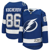Nikita Kucherov Tampa Bay Lightning Youth Home Premier Player Jersey - Blue | US 4245544