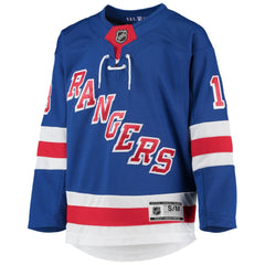 Alexis Lafreniere New York Rangers Youth Home Premier Player Jersey - Blue | US 4245547