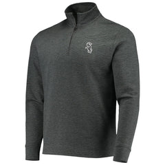 Chicago White Sox Vineyard Vines Saltwater Quarter-Zip Jacket - Charcoal Jackets