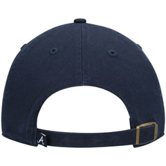 Atlanta Braves '47 Youth Team Logo Clean Up Adjustable Hat - Navy Hats