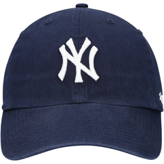 New York Yankees '47 Youth Team Logo Clean Up Adjustable Hat - Navy Hats