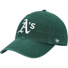 Athletics '47 Youth Team Logo Clean Up Adjustable Hat - Green Hats