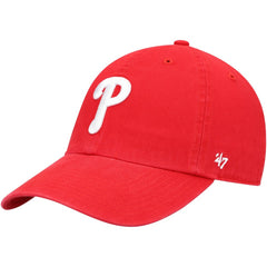 Philadelphia Phillies '47 Youth Team Logo Clean Up Adjustable Hat - Red Hats