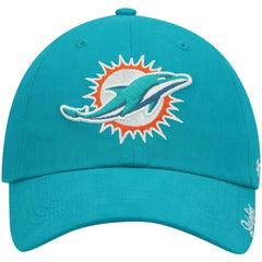 Miami Dolphins '47 Women's Miata Clean Up Primary Adjustable Hat - Aqua Hats