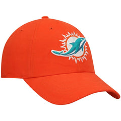 Miami Dolphins '47 Women's Miata Clean Up Secondary Logo Adjustable Hat - Orange Hats