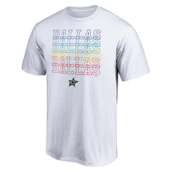 Dallas Stars City Pride T-Shirt - White | US 4257399