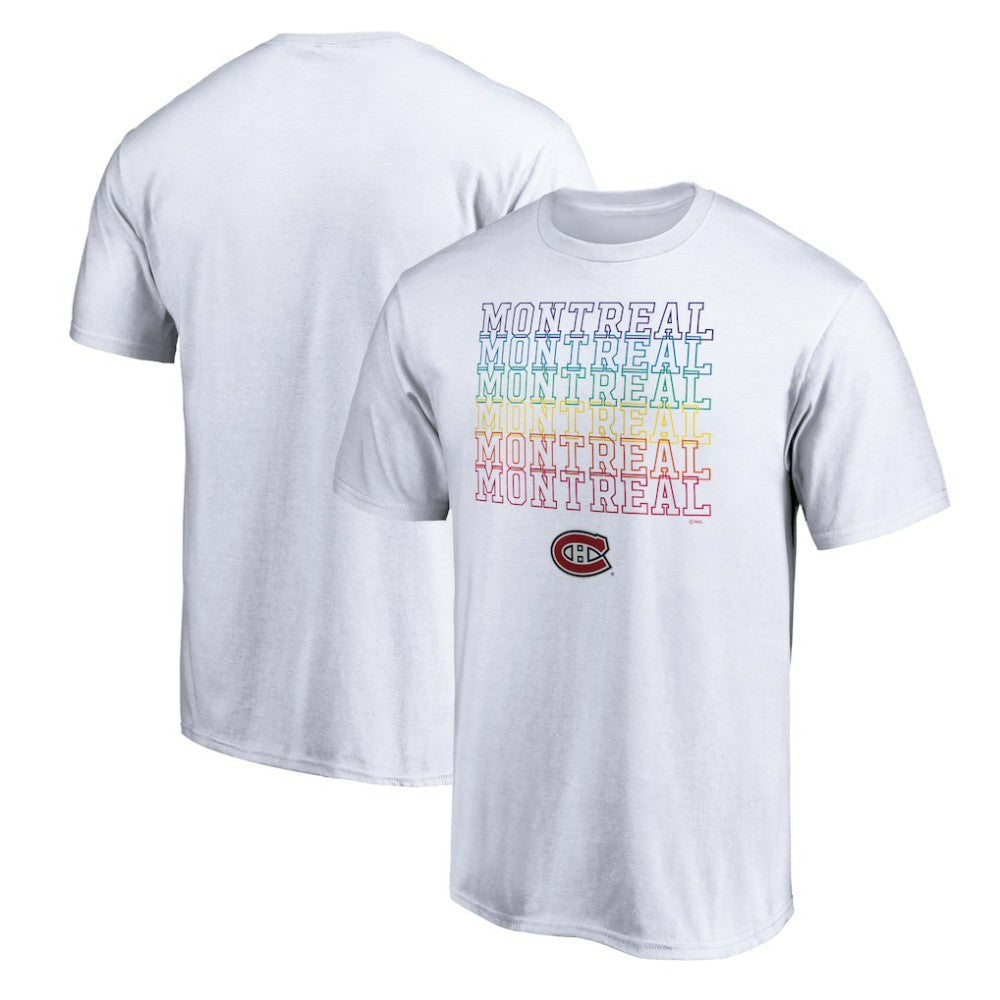 Montreal Canadiens City Pride T-Shirt - White | US 4257405
