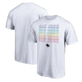 San Jose Sharks City Pride T-Shirt - White | US 4257413