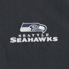 Seattle Seahawks Dunbrooke Big & Tall Dakota Canvas Hoodie Full-Zip Jacket - Charcoal Hoodies