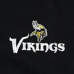 Minnesota Vikings Dunbrooke Big & Tall Dakota Canvas Hoodie Full-Zip Jacket - Black Hoodies
