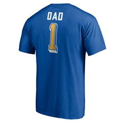 St. Louis Blues Number One Dad Logo T-Shirt - Royal | US 4258772