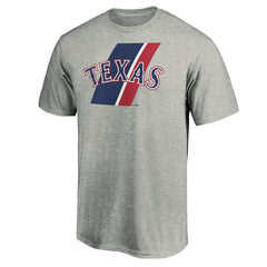 Texas Rangers Team Prep T-Shirt - Heathered Gray T-shirts