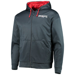 New England Patriots Dunbrooke Apprentice Full-Zip Hoodie - Navy/Red Hoodies
