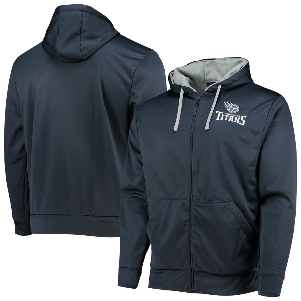 Tennessee Titans Dunbrooke Apprentice Full-Zip Hoodie - Navy/Gray Hoodies