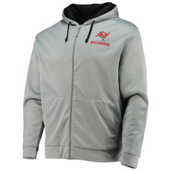 Tampa Bay Buccaneers Dunbrooke Apprentice Full-Zip Hoodie - Gray/Black Hoodies