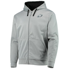 Philadelphia Eagles Dunbrooke Apprentice Full-Zip Hoodie - Gray/Black Hoodies