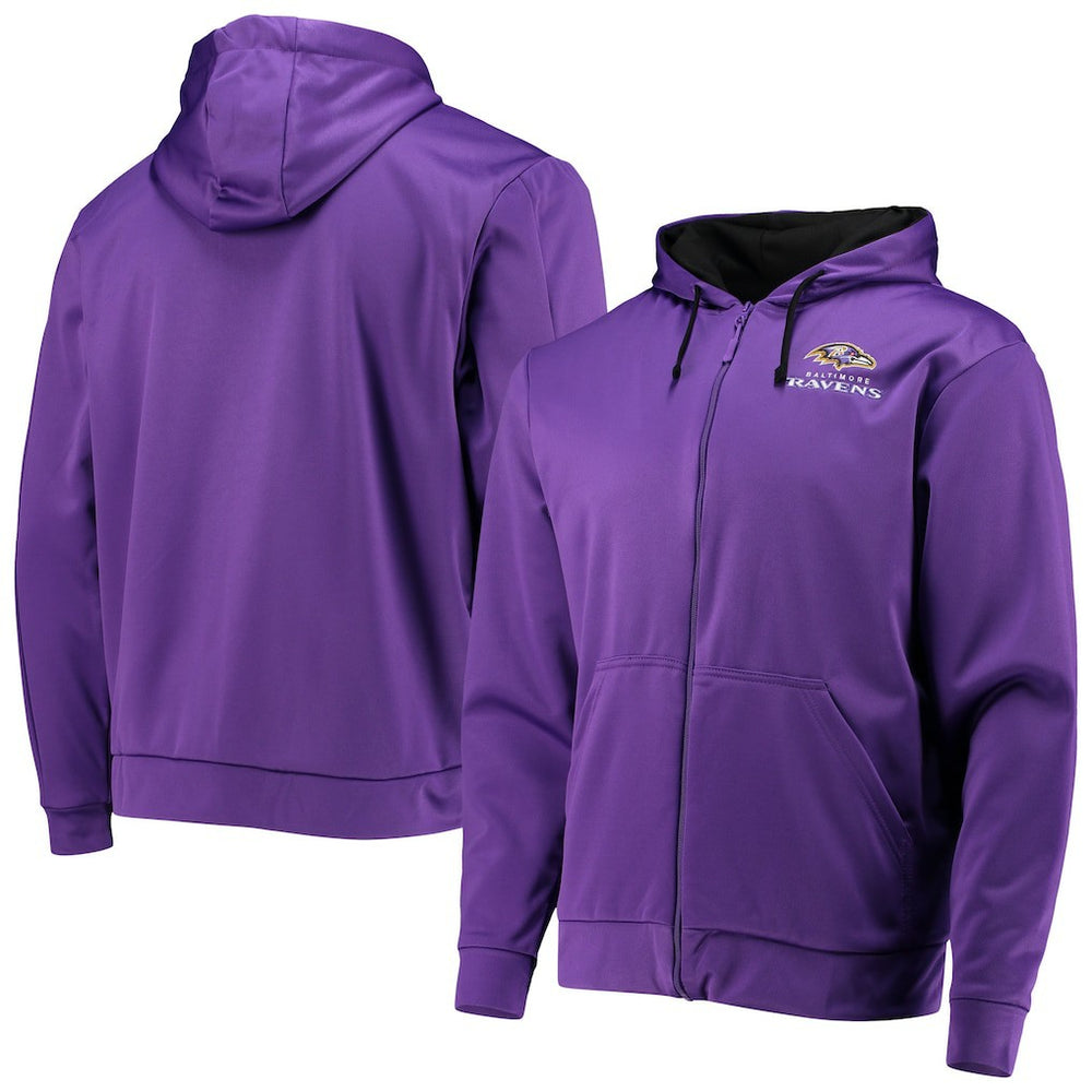 Baltimore Ravens Dunbrooke Apprentice Full-Zip Hoodie - Purple/Black Hoodies