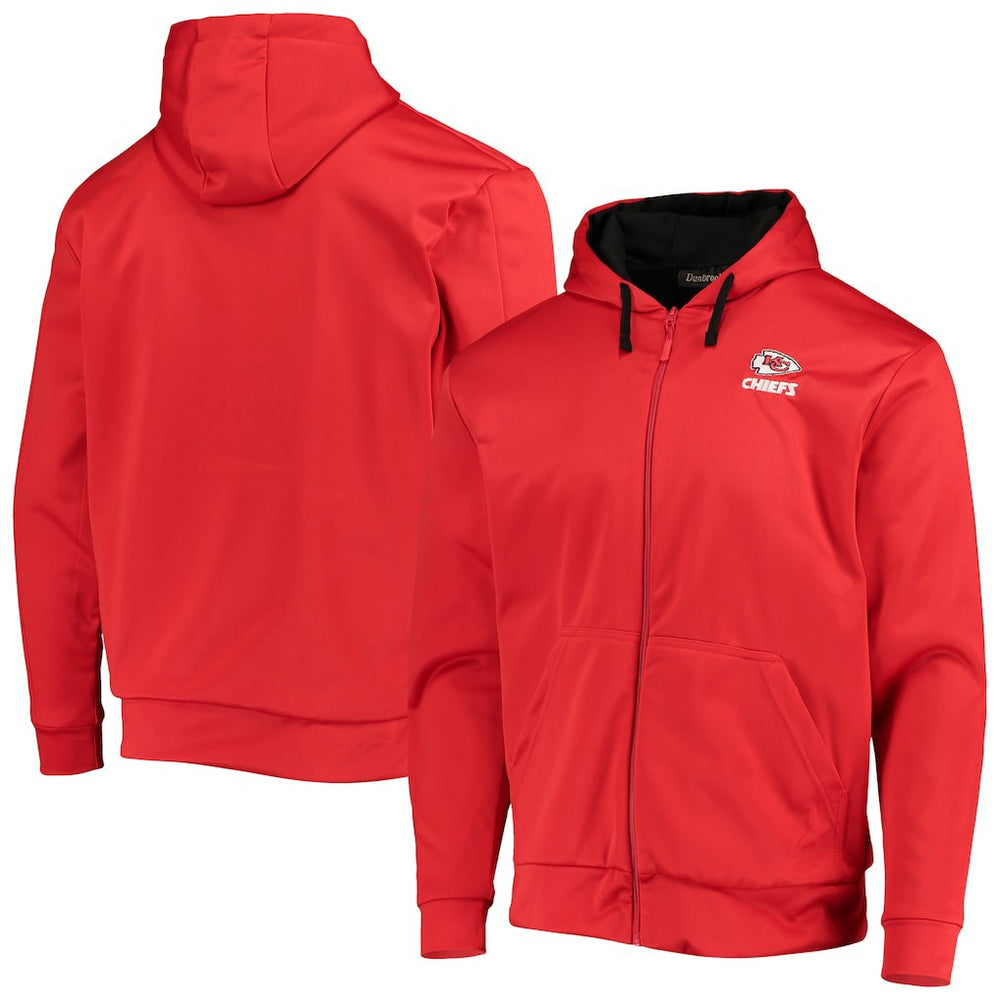 Kansas City Chiefs Dunbrooke Apprentice Full-Zip Hoodie - Red/Black Hoodies
