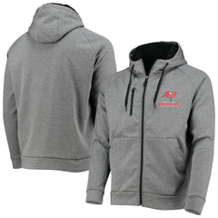 Tampa Bay Buccaneers Dunbrooke Shag Tri-Blend Full-Zip Raglan Hoodie - Charcoal Hoodies