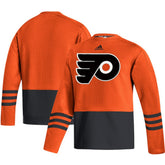 Philadelphia Flyers adidas Logo AEROREADY Pullover Sweater - Orange | US 4259628