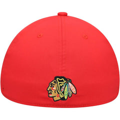 Chicago Blackhawks adidas 2021 Locker Room AEROREADY Flex Hat - Red | US 4265663