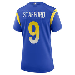 Matthew Stafford Los Angeles Rams Women's Player Jersey - Royal Jerseys