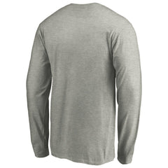 Boston Bruins Primary Logo Long Sleeve T-Shirt - Heather Gray | US 4267439