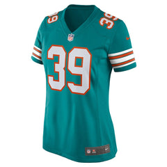 Larry Csonka Miami Dolphins Women's Retired Player Jersey - Aqua Jerseys