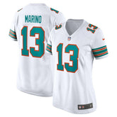 Dan Marino Miami Dolphins Women's Retired Player Jersey - White Jerseys