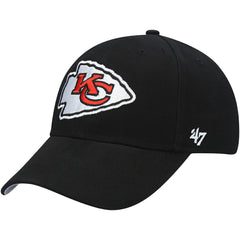 Kansas City Chiefs '47 Youth Secondary MVP Adjustable Hat - Black Hats