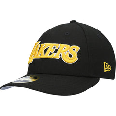 Los Angeles Lakers Team Low Profile 59FIFTY Fitted Hat Black - New Era