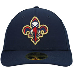 New Orleans Pelicans Team Logo Low Profile 59FIFTY Fitted Hat Navy - New Era