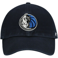 Dallas Mavericks '47 Core Logo Clean Up Adjustable Hat Navy - 47 brand
