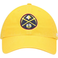 Denver Nuggets '47 Core Logo Clean Up Adjustable Hat Gold - 47 brand