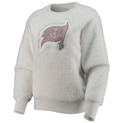 Tampa Bay Buccaneers Touch Women's Milestone Tracker Pullover Sweatshirt - White Pullover