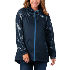 Tennessee Titans G-III 4Her by Carl Banks Women's Double-Coverage Full-Zip Hoodie Jacket - Navy Hoodies