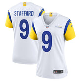 Matthew Stafford Los Angeles Rams Women's Alternate Game Jersey - White Jerseys
