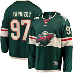 Kirill Kaprizov Minnesota Wild Fanatics Home Breakaway Replica Jersey - Green | US 4274577