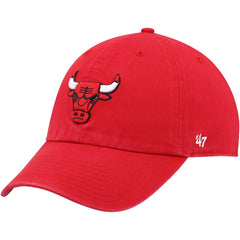 Chicago Bulls '47 Core Logo Clean Up Adjustable Hat Red - 47 brand