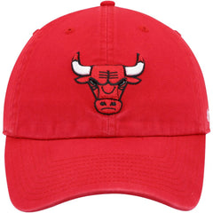 Chicago Bulls '47 Core Logo Clean Up Adjustable Hat Red - 47 brand