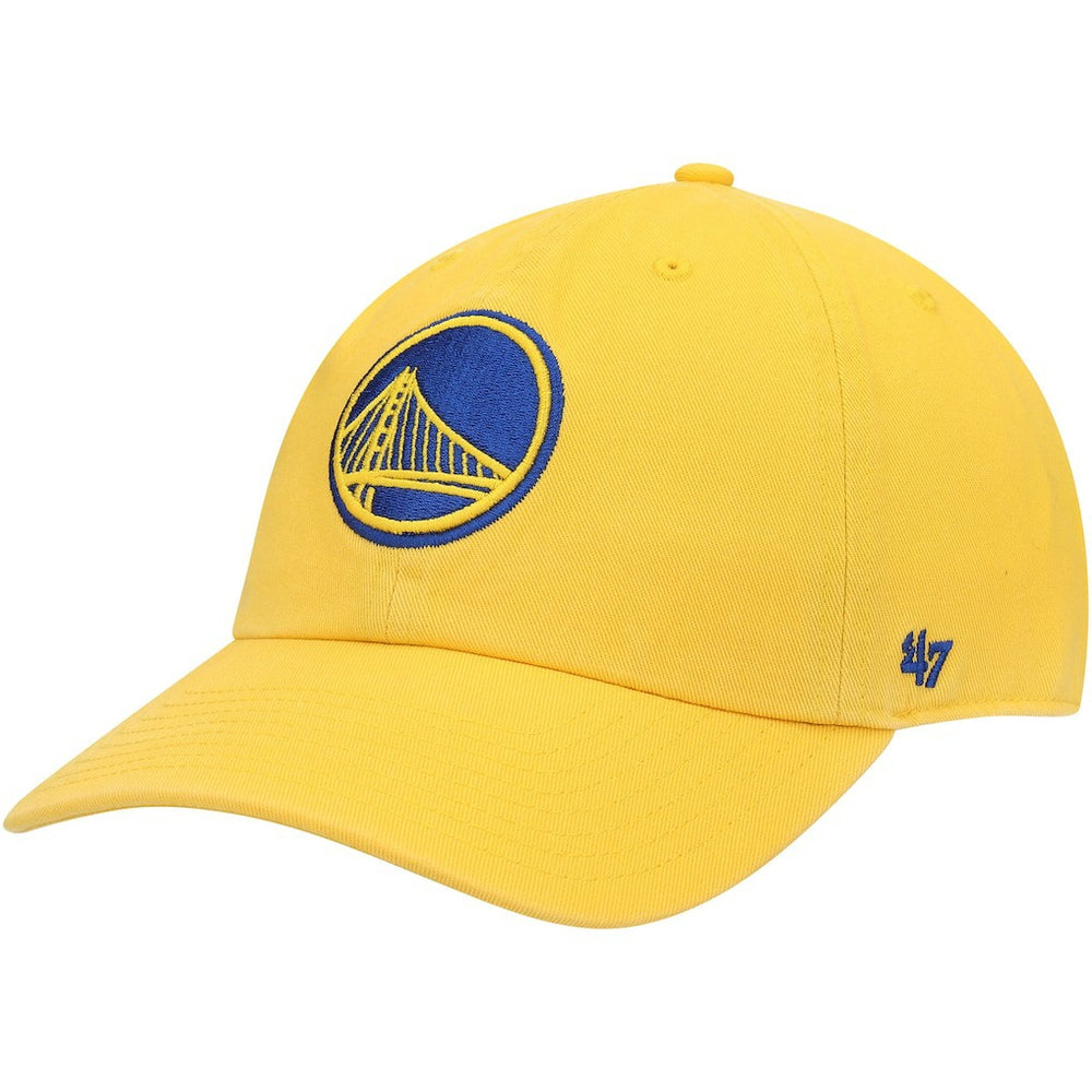 Golden State Warriors '47 Core Logo Clean Up Adjustable Hat Gold - 47 brand