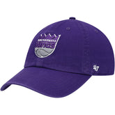 Sacramento Kings '47 Core Logo Clean Up Adjustable Hat Purple - 47 brand