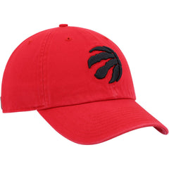 Toronto Raptors '47 Core Logo Clean Up Adjustable Hat Red - 47 brand