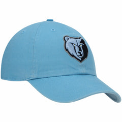 Memphis Grizzlies '47 Core Logo Clean Up Adjustable Hat Light Blue - 47 brand