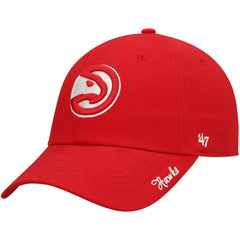 Atlanta Hawks '47 Women's Miata Clean Up Logo Adjustable Hat Red - 47 brand